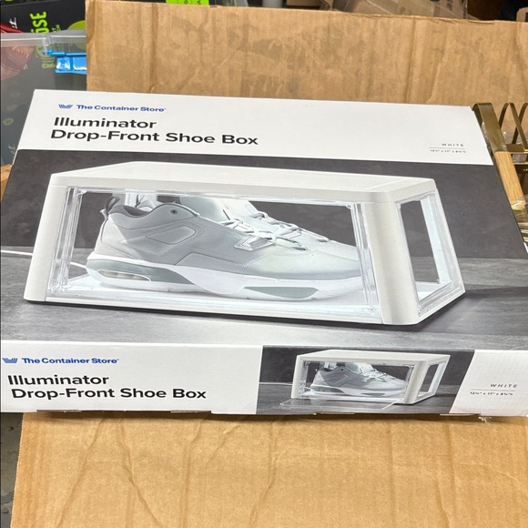 The Container Store White Shoe Display Box - Picture 1 of 3